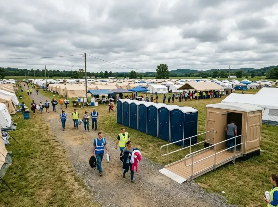 disaster-relief-camp-restrooms-010 — frequently asked questions, Dumpster & Portable Bathrooms Rental in Claymont, DE